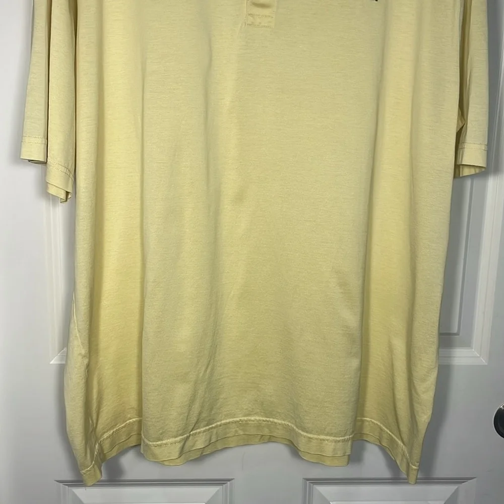 Amen Corner Polo Shirt Sz XXL Augusta Nationals 60s 2-Ply 2-Mercerized Yellow